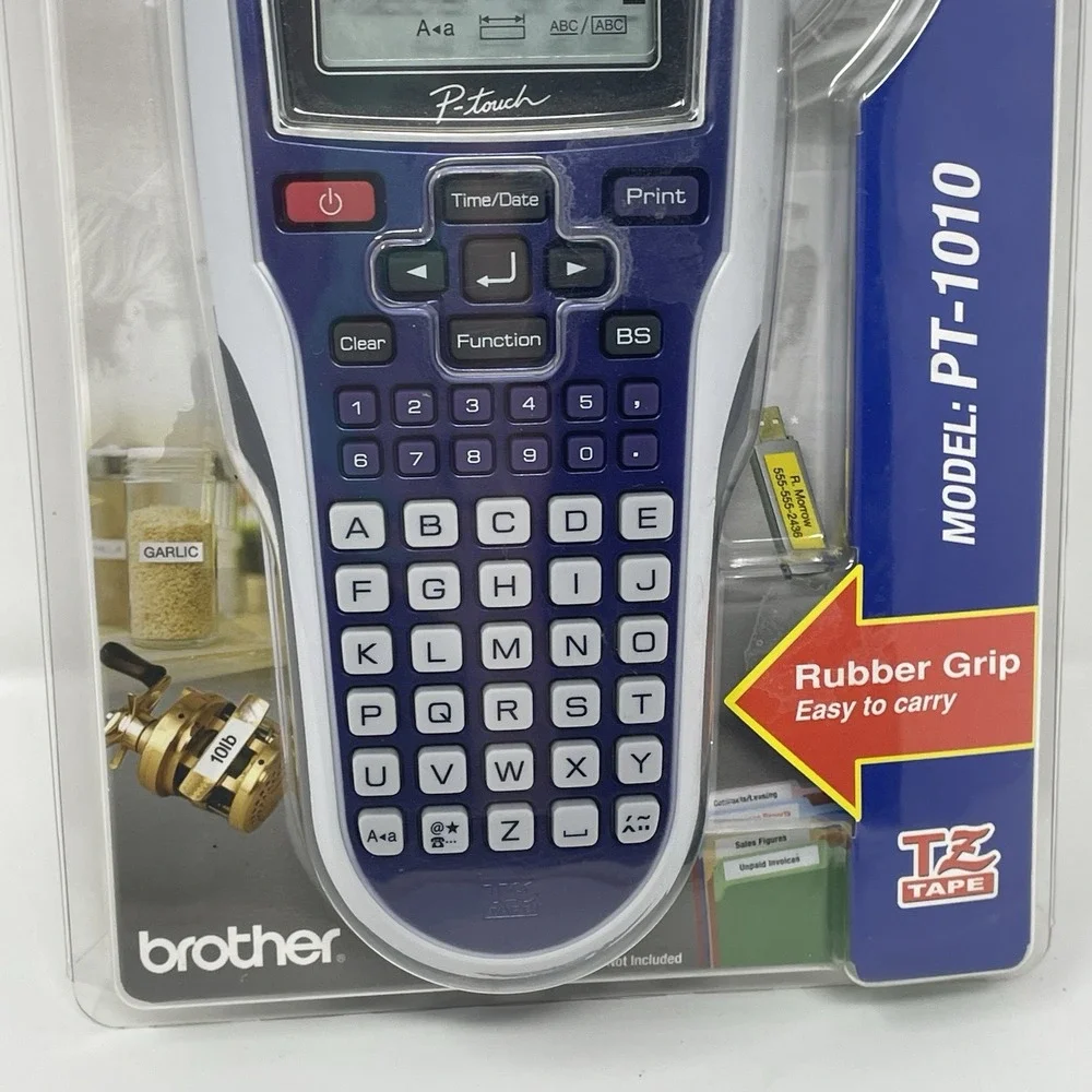 Brother P-Touch PT-1010 Portable Label Maker Handheld Printer TZ Tape New Sealed